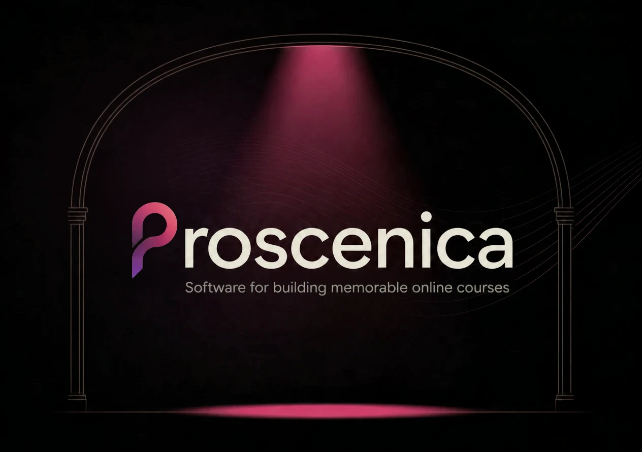 Proscenica: software for building memorable online courses